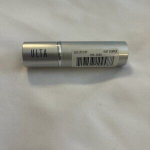 ULTA Beauty Lipstick LIP COLOR wear lipcolor Ruby shimmer lip cosmetics new red